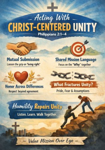Acting with Christ-Centered Unity, ChatGPT 1-6-26